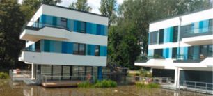 Bepflanzung von Waterhouses mit Röhrichten